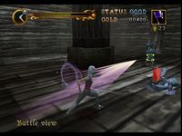 une photo d'Ã©cran de Castlevania - Legacy of Darkness sur Nintendo 64